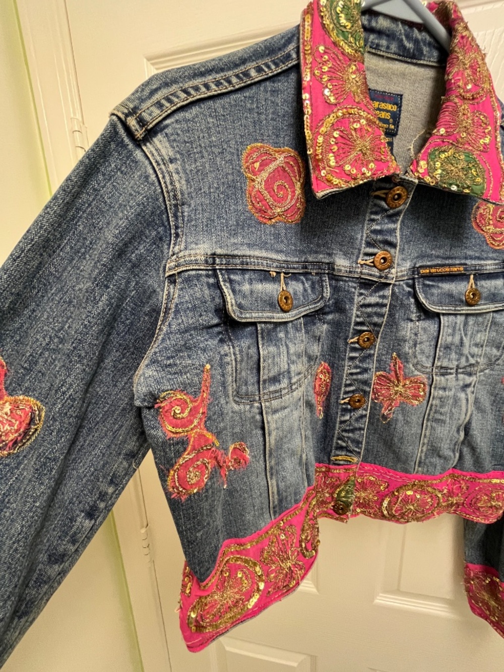 Women's Parasuco Jeans Jacket L - Picture 3 of 13